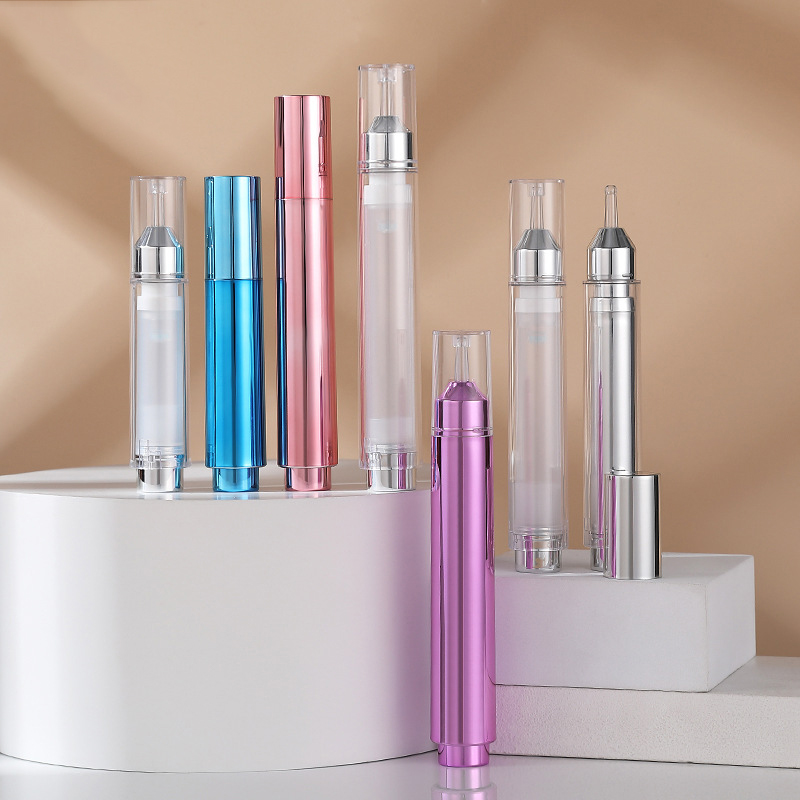 5ml 10ml 15ml Pacáistiú Feadáin Steallaire Cosmaideacha 5ml 10ml 15ml 20ml Uachtar Súl Caidéal Séiream Steallaire Buidéal Gan Aer