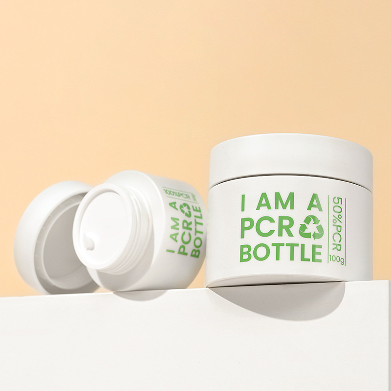 30g 50g 100g Folamh In-athlíonta PCR PP Eco Friendly Aghaidh Comhlacht Skincare Scrobarnach Im Uachtar Pacáistiú Jar Cosmaideacha Plaisteacha 30g 50g 100g Folamh In-athlíonta PCR PP Eco Friendly Aghaidh Comhlacht Skincare Scrobarnach Im Uachtar Pacáistiú Jar Cosmaideacha Plaisteacha