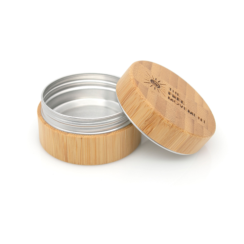5g 15g 30g 50g 100g Cruth Sorcóir Pacáistiú Cosmaideacha Buidéal Uachtar Facial Bambú Adhmaid le jar Alúmanam Istigh 5g 15g 30g 50g 100g Cruth Sorcóir Pacáistiú Cosmaideacha Buidéal Uachtar Facial Bambú Adhmaid le jar Alúmanam Istigh