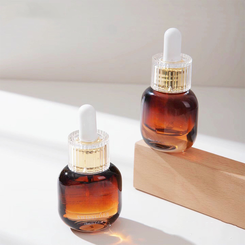 Buidéil Dropper Gloine Cúram Craiceann Pearsanta Ómra Dubh Buidéil Dropper Gloine Cúram Craiceann Pearsanta Ómra Dubh