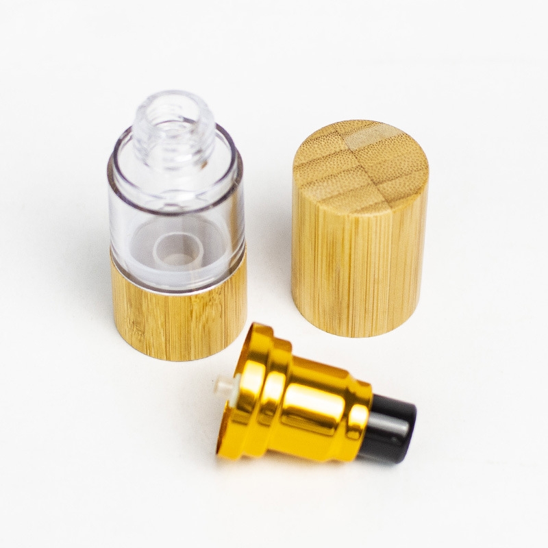 Pacáistiú Cosmaideacha Bambú 15ml 30ml 50ml 80ml 100ml 120ml Buidéal Lotion Caidéal Aer Cosmaideacha Buidéal Plaisteacha Gan Aer Pacáistiú Cosmaideacha Bambú 15ml 30ml 50ml 80ml 100ml 120ml Buidéal Lotion Caidéal Aer Cosmaideacha Buidéal Plaisteacha Gan Aer