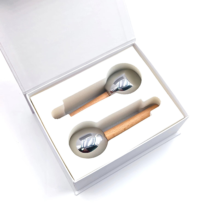 Áilleacht Níos doichte Craiceann Piocháin 2pc Uirlisí sorcóir Aghaidh Fuarú Oighear Aghaidh Massage Oighear Tonn Liathróid Áilleacht Níos doichte Craiceann Piocháin 2pc Uirlisí sorcóir Aghaidh Fuarú Oighear Aghaidh Massage Oighear Tonn Liathróid