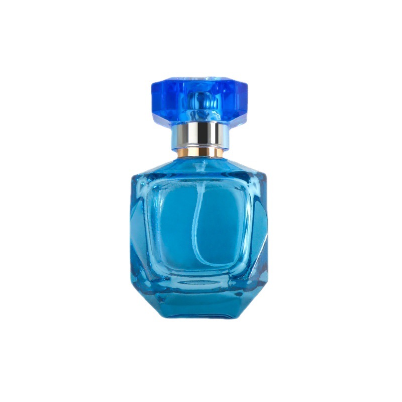 Buidéil Sprae Gloine Folamh Gorm Buidéal Gloine Pacáistithe Buidéil Sprae Gloine Folamh Gorm Buidéal Gloine Pacáistithe