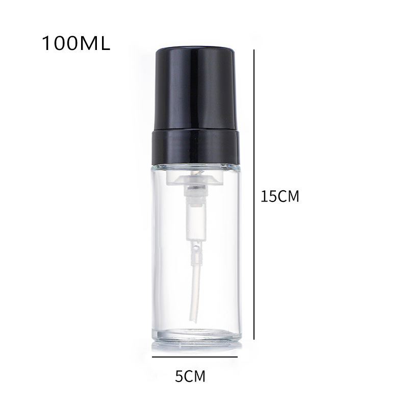 Buidéal Caidéal Foam Gloine Folamh Glan Cúram Craiceann Frosted Cúradh Buidéal Gallúnach Láimhe Buidéal Caidéal Foam Gloine Folamh Glan Cúram Craiceann Frosted Cúradh Buidéal Gallúnach Láimhe