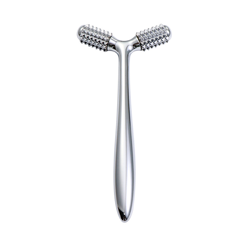 Socraigh Bronntanais Cúram áilleacht Y Cruth Mini Roller Láimhseáil Miotail 3d Baile Roller Massager Roller Aghaidh Súile Suaimhniú Massager Socraigh Bronntanais Cúram áilleacht Y Cruth Mini Roller Láimhseáil Miotail 3d Baile Roller Massager Roller Aghaidh Súile Suaimhniú Massager