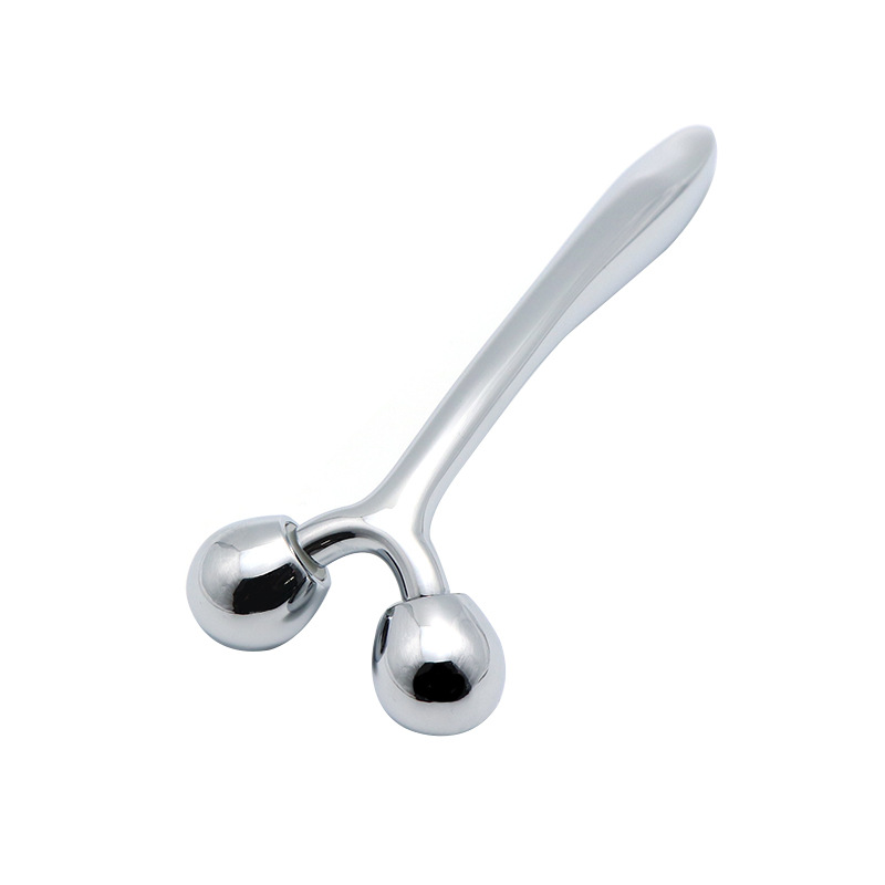 Y Cruth Barra Áilleacht Suathaireacht 3D Boise Ardaithe Aghaidhe Cúram Craiceann Frith-Aosú 24k Rollóir Aghaidh Miotail Óir Y Cruth Barra Áilleacht Suathaireacht 3D Boise Ardaithe Aghaidhe Cúram Craiceann Frith-Aosú 24k Rollóir Aghaidh Miotail Óir