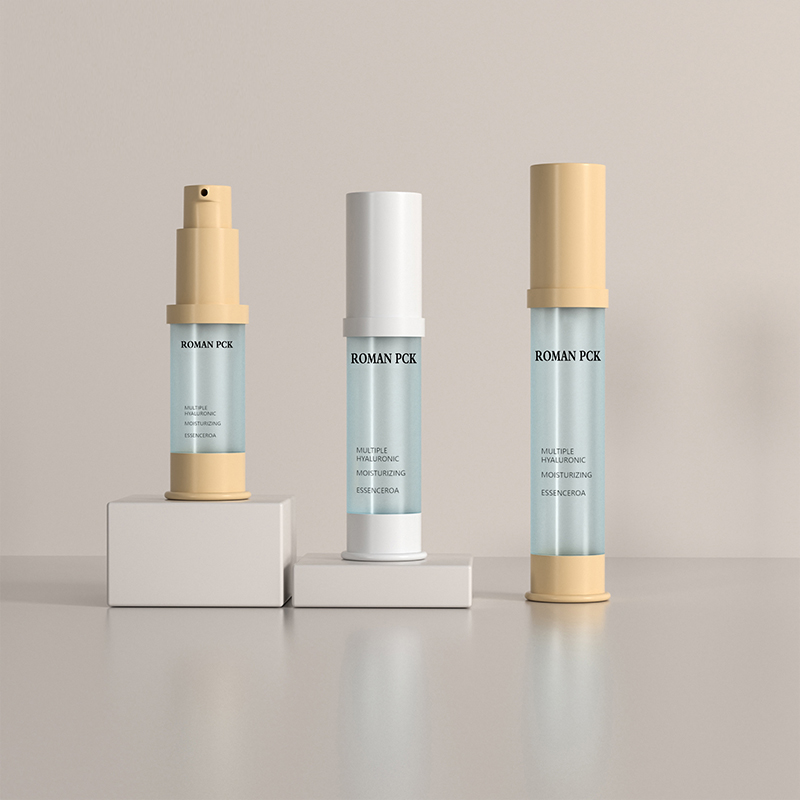 15ml 30ml 1oz Buidéal Caidéal Aer Frosted Gorm Cruth Caol Sorcóir Glóthach Uachtar Cosmaideacha Ard le haghaidh Glóthach Blush Lóis Séiream Aghaidh