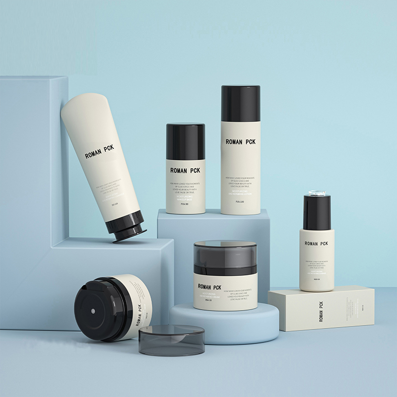 15ml 30ml 50ml Prócaí Uachtar Fholúis Plaisteacha Prócaí Caidéal Preas Aeir Buidéal Coimeádán Pacáistithe Cosmaideacha le haghaidh Lóis Uachtar Aghaidh Cúram Skin