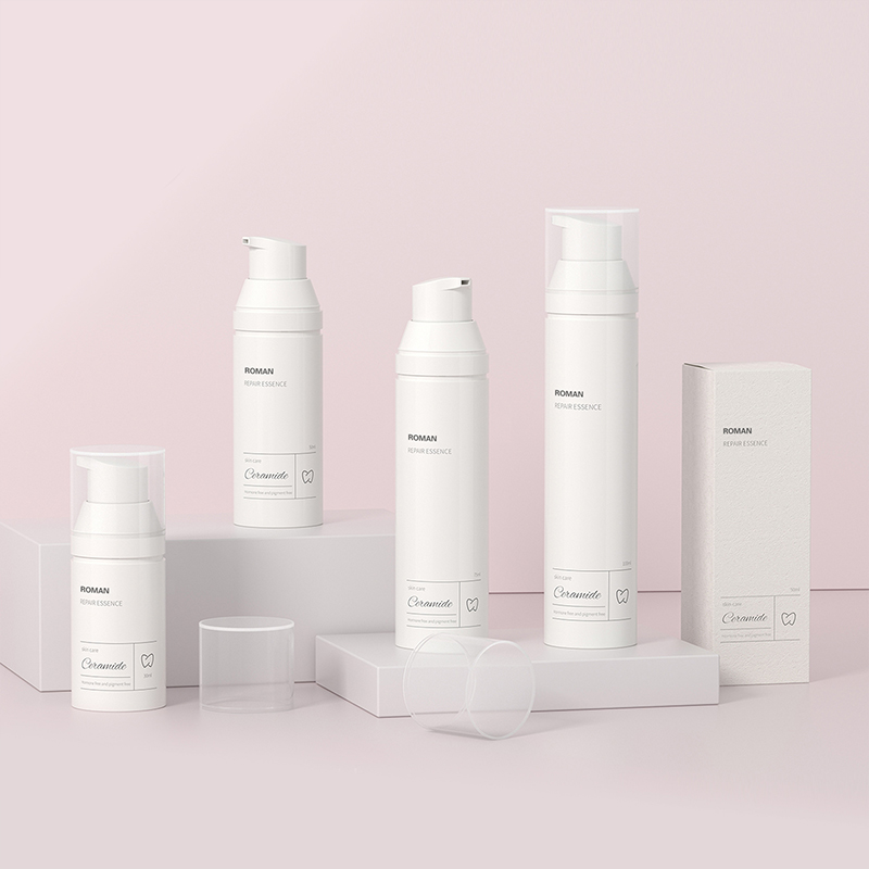 Buidéal Caidéil Gan Aer le haghaidh Cosmaideacha Uachtar Aghaidh Spf Coimeádán Buidéal Uachtar Grianscéithe Pacáistiú Cosmaideacha Ardchaighdeáin Buidéal Caidéil Gan Aer le haghaidh Cosmaideacha Uachtar Aghaidh Spf Coimeádán Buidéal Uachtar Grianscéithe Pacáistiú Cosmaideacha Ardchaighdeáin