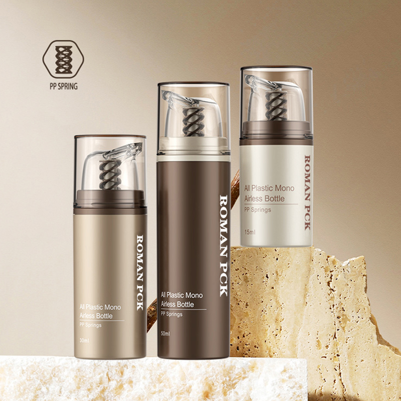 Uachtar Cosmaideacha Plaisteacha Donn Plaisteacha Caidéal Glan Buidéal Dáileacháin Craiceann Coimeádán Makeup le haghaidh Lotion Glóthach Uachtar