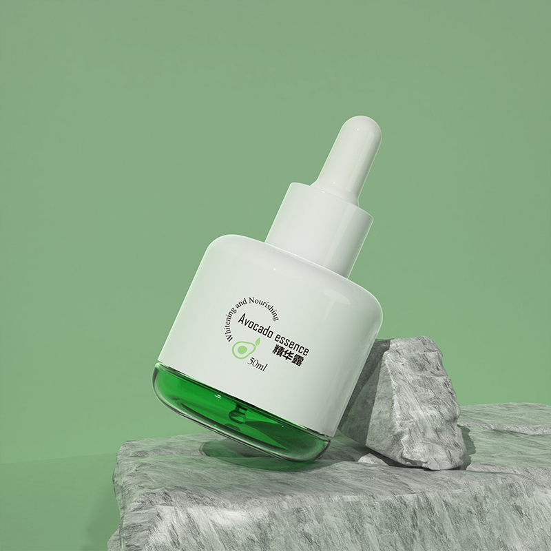 Buidéal Ola Riachtanach 50ml Glas Trédhearcach PETG Plaisteach Dropper Séiream Chroílár Sceitheadh-Cruthúnas do Chúram Aghaidh agus Súl Buidéal Ola Riachtanach 50ml Glas Trédhearcach PETG Plaisteach Dropper Séiream Chroílár Sceitheadh-Cruthúnas do Chúram Aghaidh agus Súl