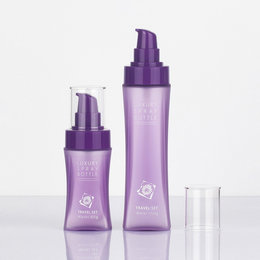 80ml 120ml 150ml 200ml Waist-Shaped Peataí Buidéal Taistil Plaisteacha Dearadh Pléascach do Lóiseanna Toner Uisce-Méid Bheaga Sprae Buidéal Áisiúil 80ml 120ml 150ml 200ml Waist-Shaped Peataí Buidéal Taistil Plaisteacha Dearadh Pléascach do Lóiseanna Toner Uisce-Méid Bheaga Sprae Buidéal Áisiúil