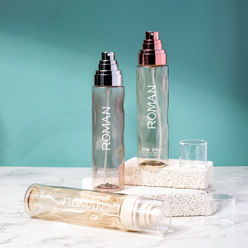 Buidéil Toner Sprae Plaisteacha Cosmaideacha Babhta Glana Folamh 100ml 120 ml Lóis Comhlacht Fondúireacht Le Buidéal Caidéil Séiream Óir Airgid