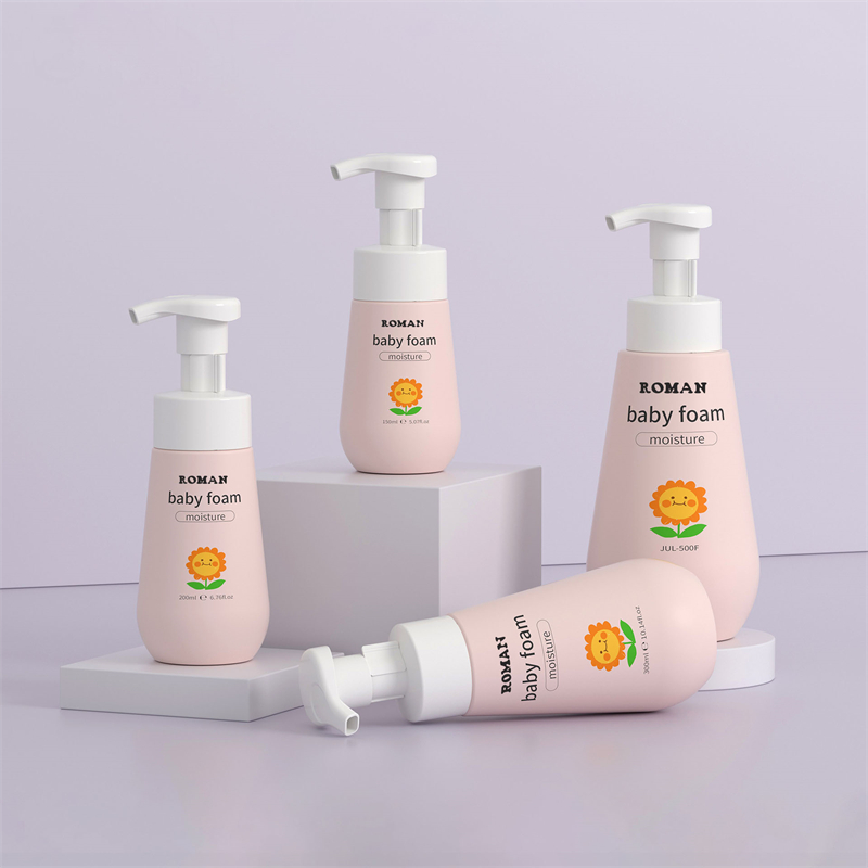 300ml 400ml 500ml Buidéal Caidéil Foam Plaisteach PET 150ml Buidéil Cúr Caidéal Bubble 80ml Coimeádán Nigh Aghaidh Moisturizing