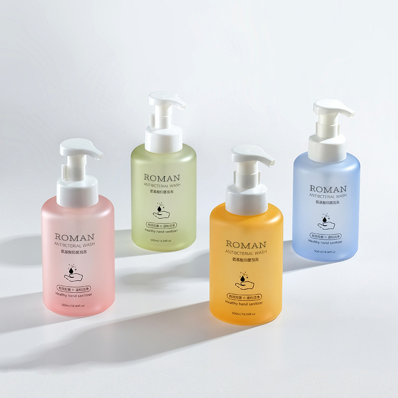 500ml 600ml Neamhlonrach Pet Mousse Foam Buidéal Brúigh Hand Sanitizer Foam Buidéal Aghaidh Nigh Aghaidh Buidéal Bubble Glantóir 500ml 600ml Neamhlonrach Pet Mousse Foam Buidéal Brúigh Hand Sanitizer Foam Buidéal Aghaidh Nigh Aghaidh Buidéal Bubble Glantóir
