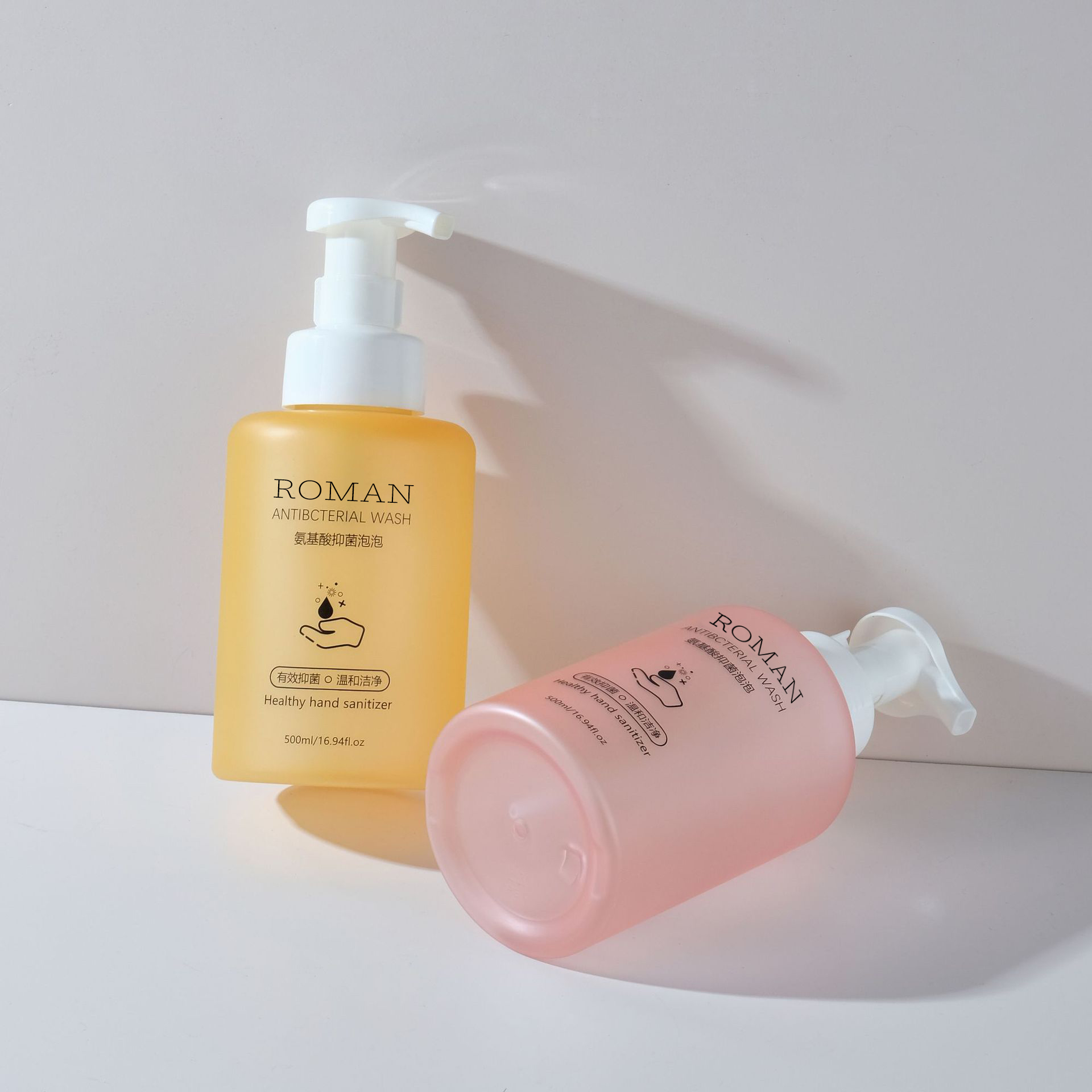 500ml 600ml Neamhlonrach Pet Mousse Foam Buidéal Brúigh Hand Sanitizer Foam Buidéal Aghaidh Nigh Aghaidh Buidéal Bubble Glantóir 500ml 600ml Neamhlonrach Pet Mousse Foam Buidéal Brúigh Hand Sanitizer Foam Buidéal Aghaidh Nigh Aghaidh Buidéal Bubble Glantóir