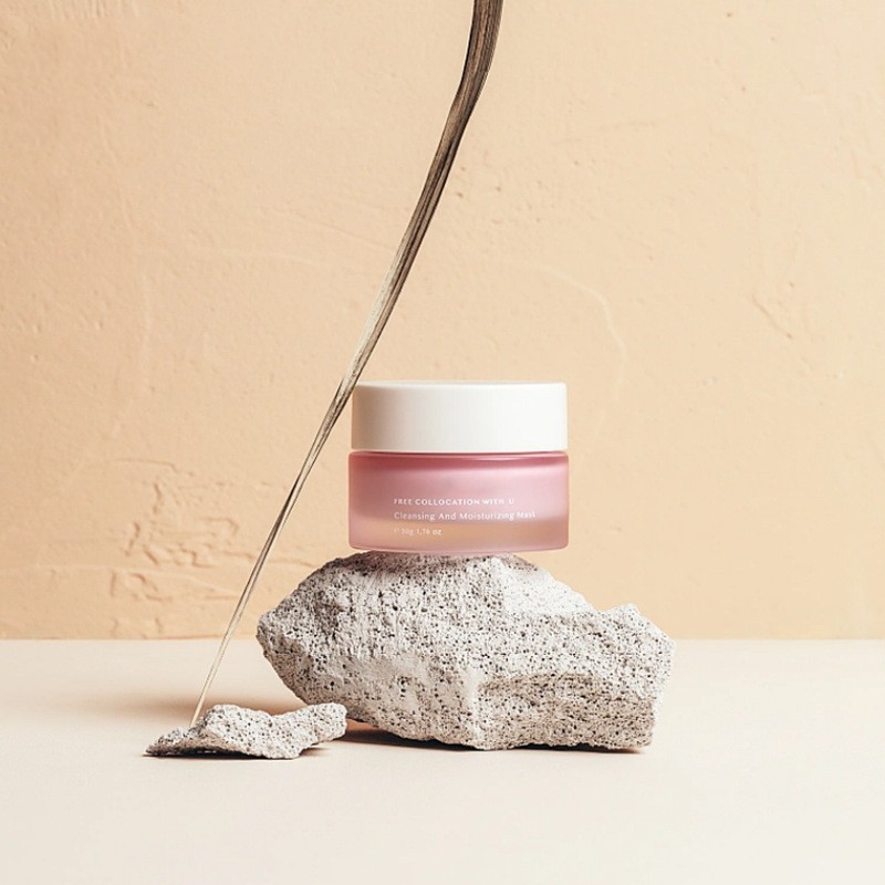 Pacáistiú Cosmaideacha Jar Uachtar Gloine Babhta Le haghaidh Uachtar Aghaidh Agus Uachtar Súl Pacáistiú Cosmaideacha Jar Uachtar Gloine Babhta Le haghaidh Uachtar Aghaidh Agus Uachtar Súl