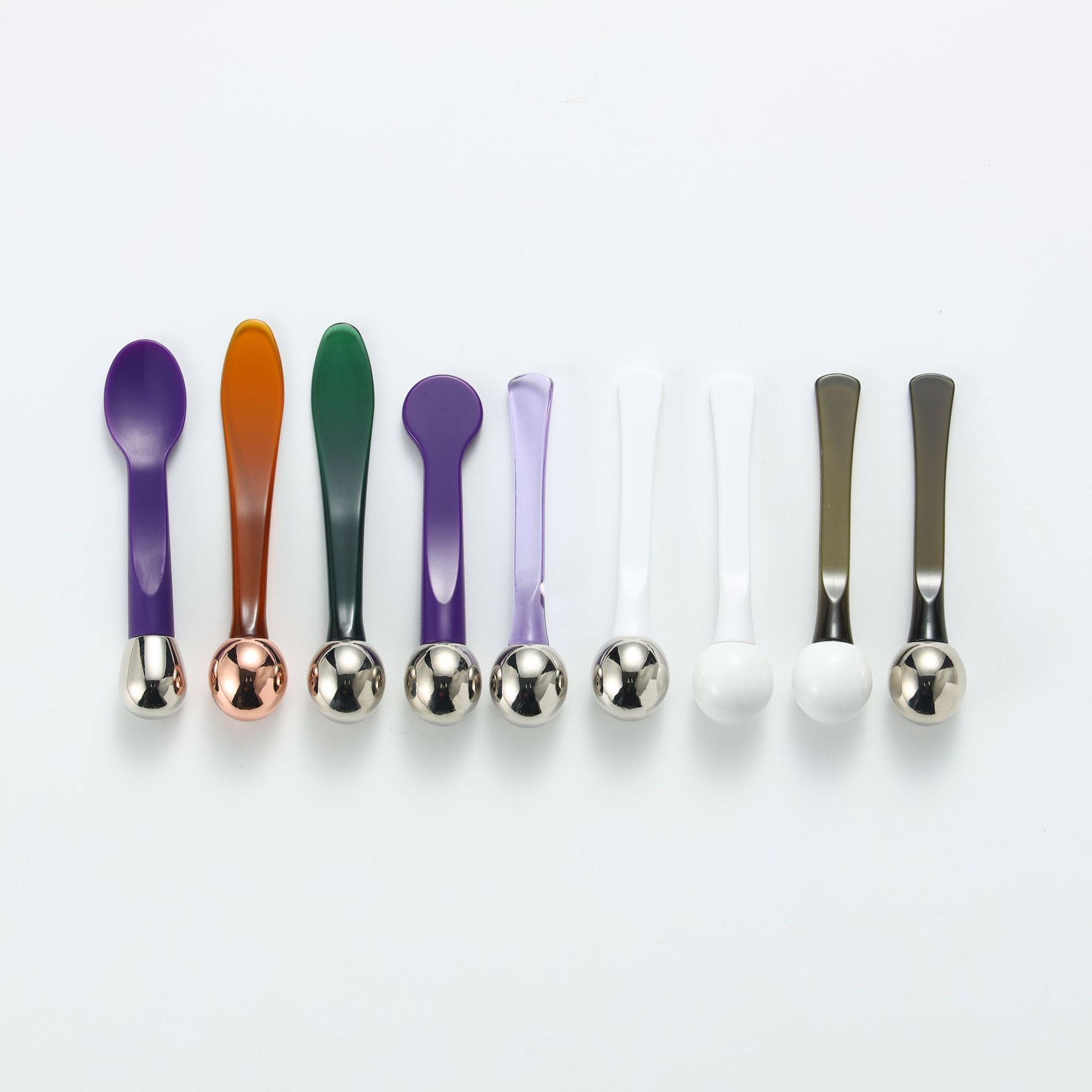 Spatula Cosmaideacha Óir Masc Súl Uachtar Aghaidh Spatula Cosmaideacha Óir Masc Súl Uachtar Aghaidh