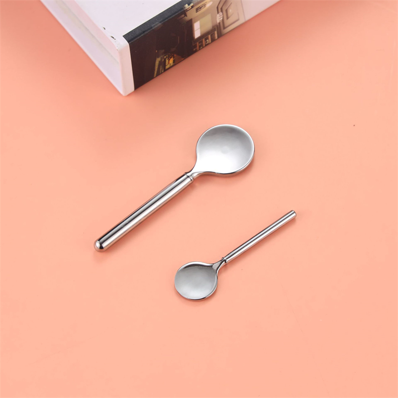 Lipéad Príobháideach Spatula Cosmaideacha Mini Inaistrithe Uachtar Aghaidh Boise Spoon Scoop Uachtar Súl