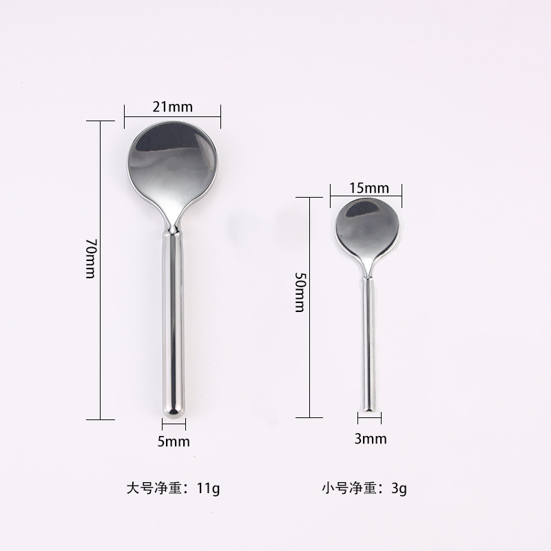 Lipéad Príobháideach Spatula Cosmaideacha Mini Inaistrithe Uachtar Aghaidh Boise Spoon Scoop Uachtar Súl Lipéad Príobháideach Spatula Cosmaideacha Mini Inaistrithe Uachtar Aghaidh Boise Spoon Scoop Uachtar Súl