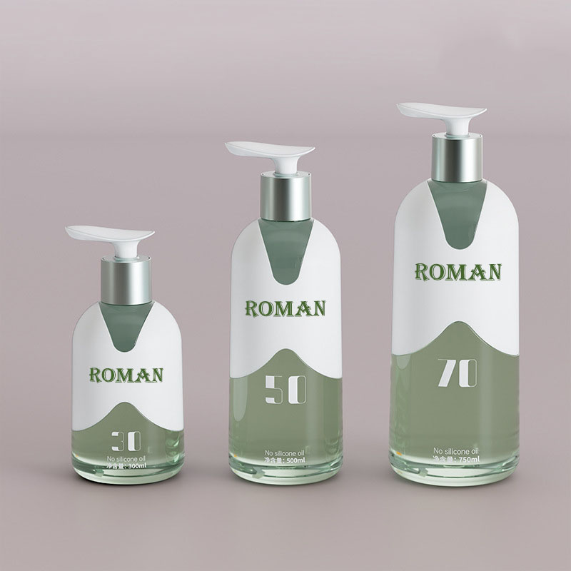 300ml 500ml 700ml Coimeádán Gallúnach Láimhe Plaisteacha PET Nigh Láimhe Buidéil Dáileacháin Caidéal Gallúnach Lotion Le Leacht In-athlíonta