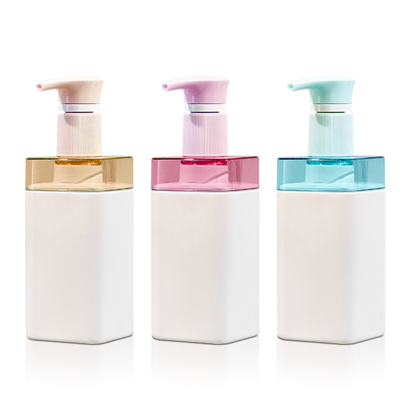 500ml 750ml Só Folamh Cearnóg Cosmaideacha Gualainn Plaisteach Óstán Lotion Caidéal Shampoo Buidéal agus oiriúntóir Le dáileoir Gallúnach Nigh Láimhe 500ml 750ml Só Folamh Cearnóg Cosmaideacha Gualainn Plaisteach Óstán Lotion Caidéal Shampoo Buidéal agus oiriúntóir Le dáileoir Gallúnach Nigh Láimhe