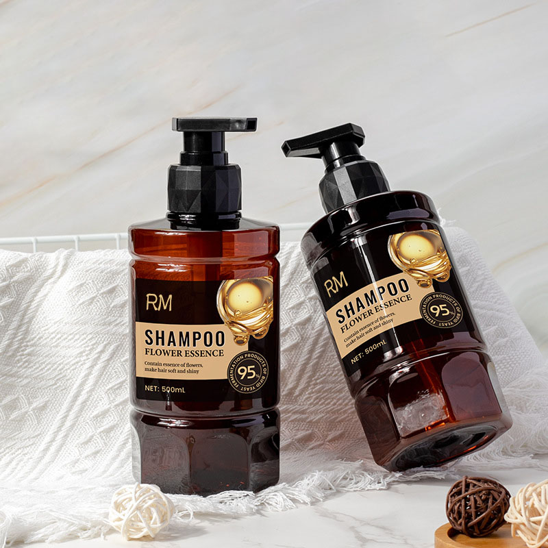 Buidéal Caidéal Peitil Plaisteacha Peataí 500ml le Caidéal Scriú Buidéal Seampú Óstán Ardluacha le haghaidh Pacáistiú Cúraim Pearsanta