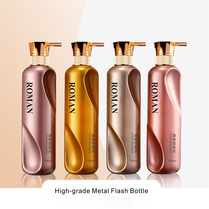 Nuálaíocht 300ml 500ml 750ml Dromchla Bíseach Seampú Comhlacht Lotion Buidéal Mona Pacáistiú le haghaidh Glantóir Maisc Aghaidh