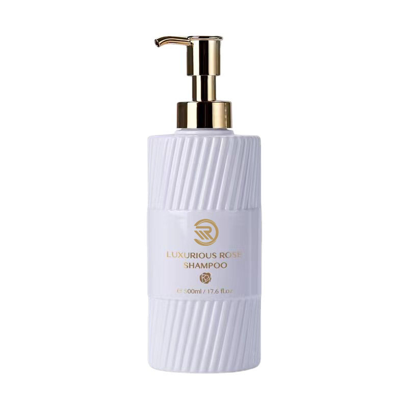 Éicea-chairdiúil 500ml Gualainn Maol Shampoo Cith Buidéal Glóthach Bán Stripe Dubh Fáscadh Caidéal Plaisteacha Pacáistiú Eibleacht Le Úsáid Lotion Éicea-chairdiúil 500ml Gualainn Maol Shampoo Cith Buidéal Glóthach Bán Stripe Dubh Fáscadh Caidéal Plaisteacha Pacáistiú Eibleacht Le Úsáid Lotion