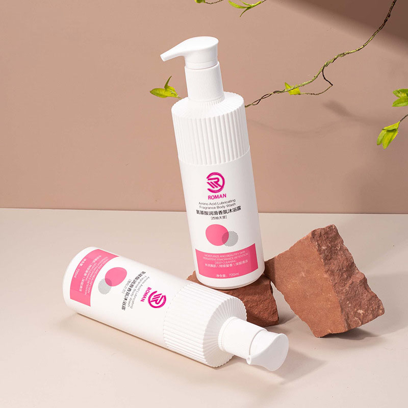 Buidéal Plaisteacha HDPE te Bán Striped le Nozzle roctha 500ml 700ml Lóis Glóthach Cith Seampú le Caipín Caidéal Vítneam Buidéal Plaisteacha HDPE te Bán Striped le Nozzle roctha 500ml 700ml Lóis Glóthach Cith Seampú le Caipín Caidéal Vítneam