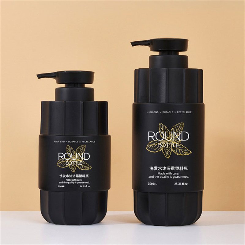 Neamhlonrach Dubh 550 ml 600 ml 700 ml 750ml Stráice Plaisteach Peataí Balla Tiubh Buidéal Caidéil Lotion Plaisteacha Le haghaidh Glóthach Cith Seampú Gréine Glantóir Neamhlonrach Dubh 550 ml 600 ml 700 ml 750ml Stráice Plaisteach Peataí Balla Tiubh Buidéal Caidéil Lotion Plaisteacha Le haghaidh Glóthach Cith Seampú Gréine Glantóir