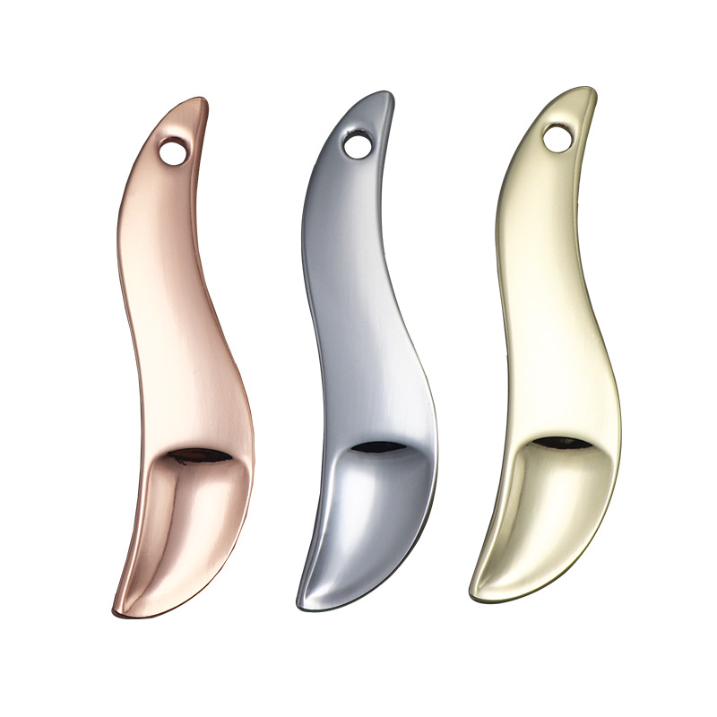 Spatula Makeup áilleacht Mini Uachtar Súl Beaga Facial Masc Scoop Miotal Óir Cosmaideacha Spúnóg