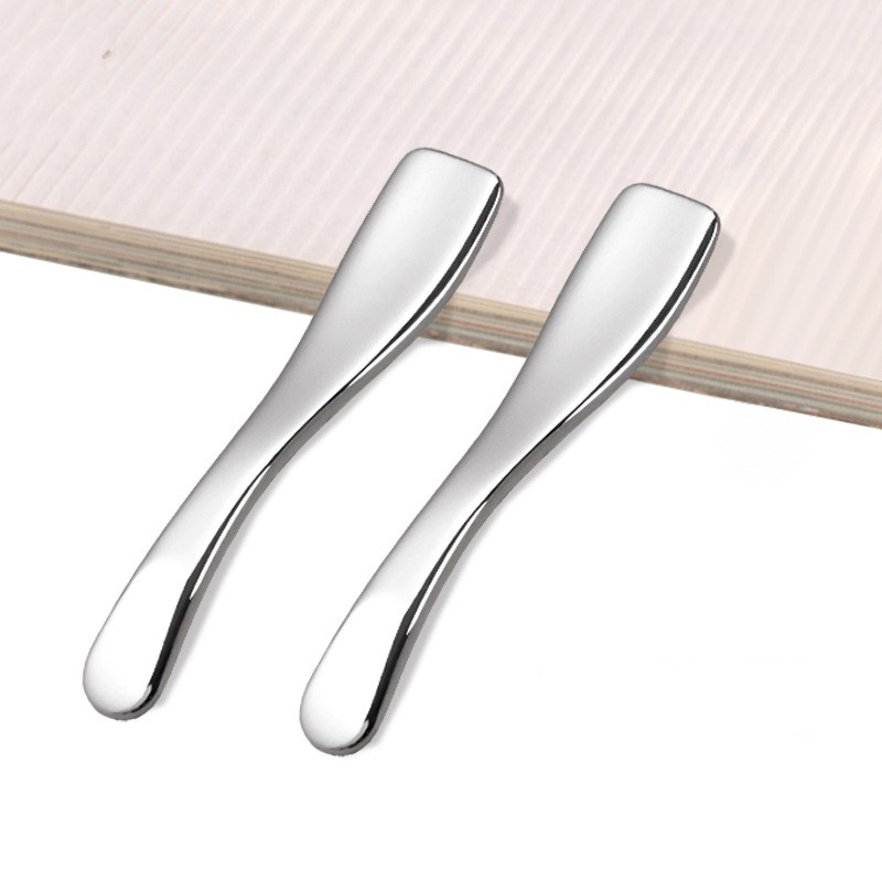 Spatula Makeup áilleacht Mini Uachtar Súl Beaga Facial Masc Scoop Miotal Óir Cosmaideacha Spúnóg