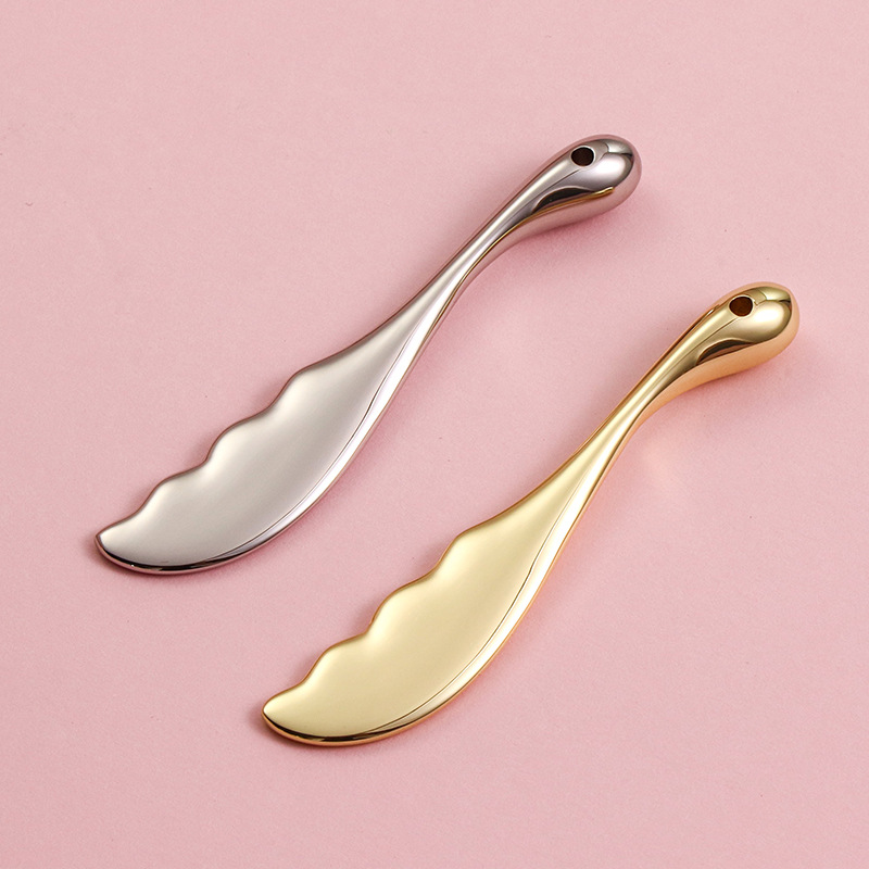 Uirlisí áilleacht Boise Mini Guasha Massager bata uachtar súl iniompartha